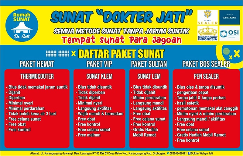 Paket Rumah Sunat Purwodadi